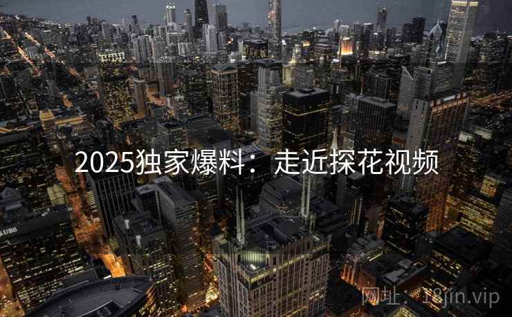 2025独家爆料：走近探花视频